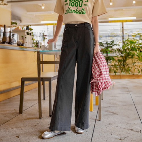 Perfect Cotton Pants 68ver (front incision wide)