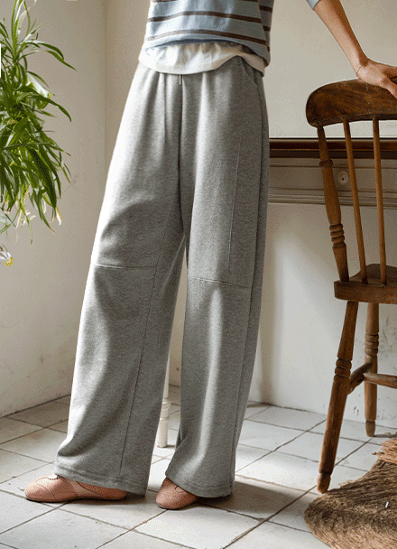 Comfortable Volume Incision String Pants Korea
