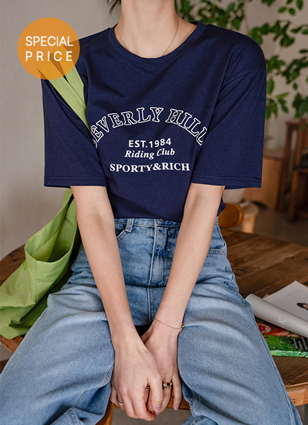 [Special Sale] 이스트 모달 나염 Short-sleeve T-shirt Korea