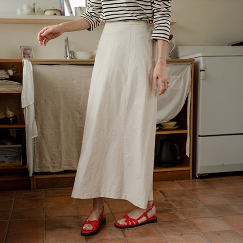 Cover A-line Back Banding Skirt