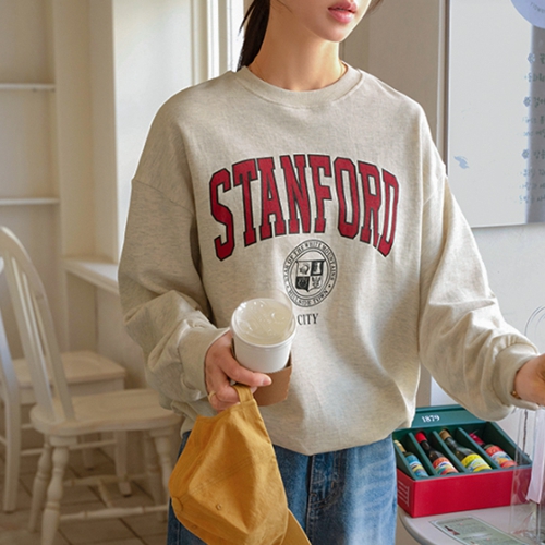 College Round Sweatshirt