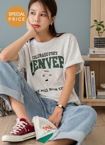[Special Sale] Decallo Short-sleeve sweatshirt Korea