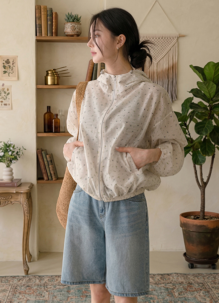 Mute Flower Hoodie Jumper Korea