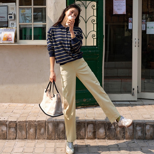 Perfect Cotton Pants 70ver (back patch baggy fit)