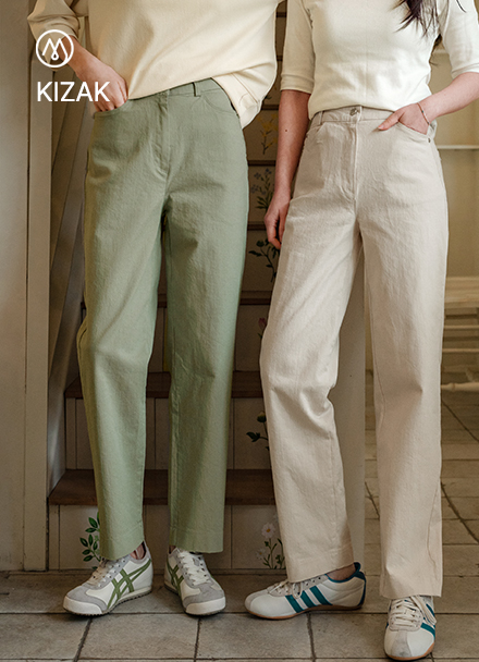 Perfect Cotton Pants 70ver (back patch baggy fit) Korea