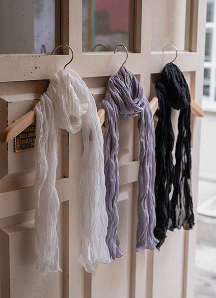 Baguette Wrinkle Scarf Korea