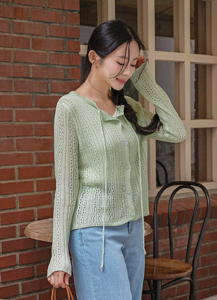Pastel String Daily Cardigan Korea