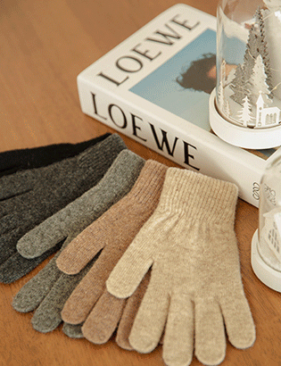 winter wool gloves Korea
