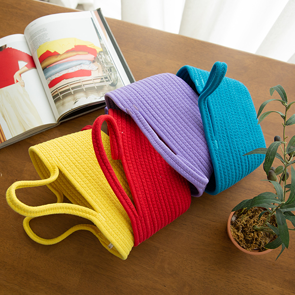 Color basket bag