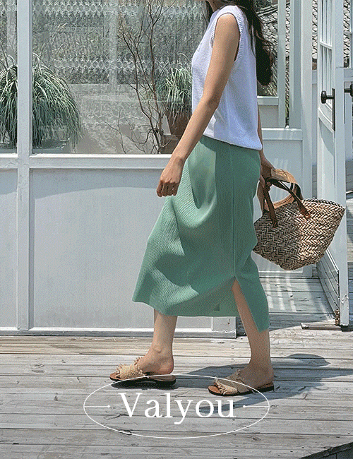 [valyou] Perfect cool pleats skirt Korea