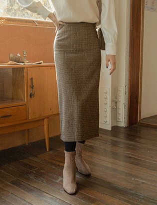 Hound straight wool skirt C112411 Korea