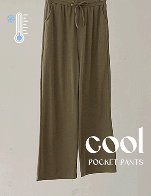 Biko cool pocket valley pants Korea