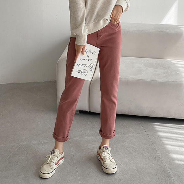 Damage Washed Cotton Pants C091428