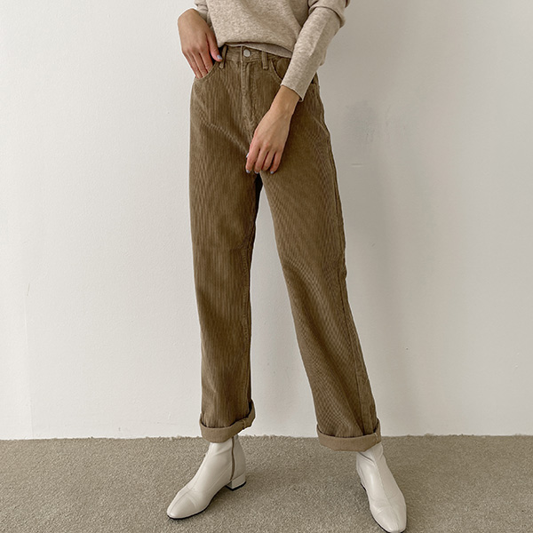 Corduroy Long Wide Pants C101945