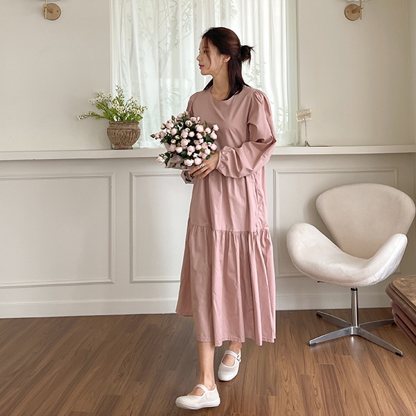 Healing cancan long dress