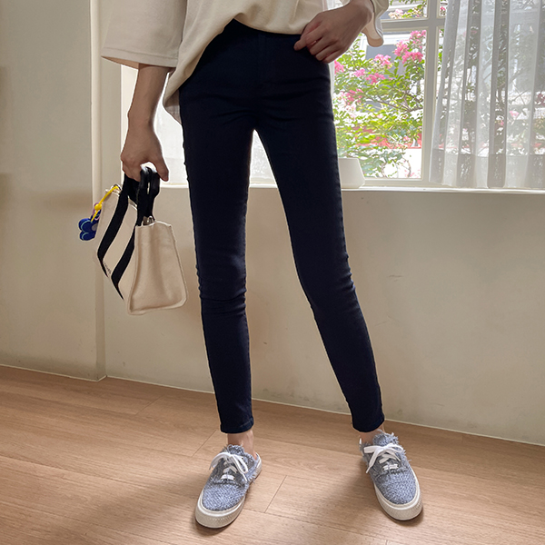 Ray Straight Skinny Cotton Pants