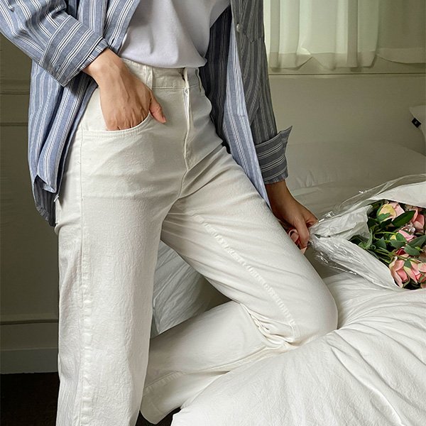 Levee Cotton Wide Pants