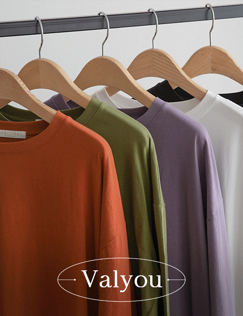 [valyou] Soft Box Long-Sleeved T-Shirt (Autumn) Korea