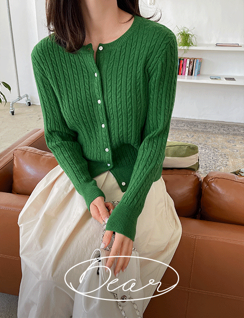 [Dear Short Women] Twiddle Round Cardigan Korea