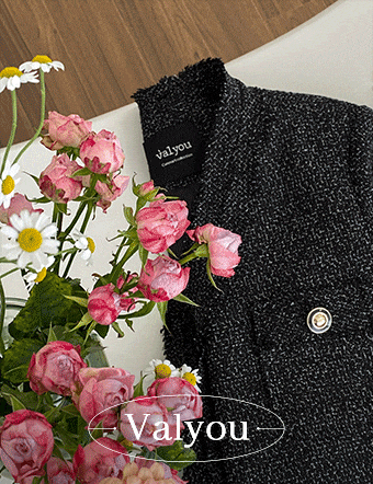 [valyou] Lena V Tweed Jacket Korea