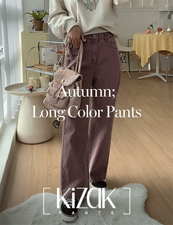 Perfect Pants 68ver (autumn wide color pants) Korea