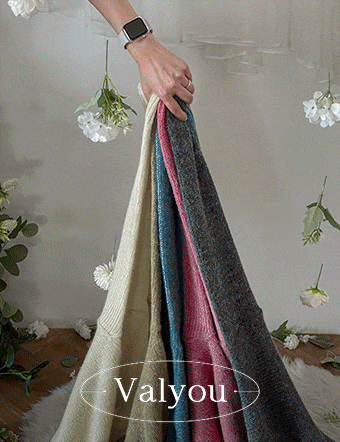 [valyou] Cozy alpaca wool V knitwear Korea