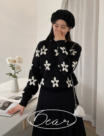 [Dear Short Women] Ruel Daisy Knitwear Korea