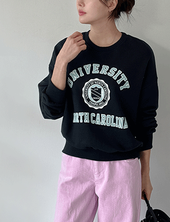 Niver Round Sweatshirt Korea
