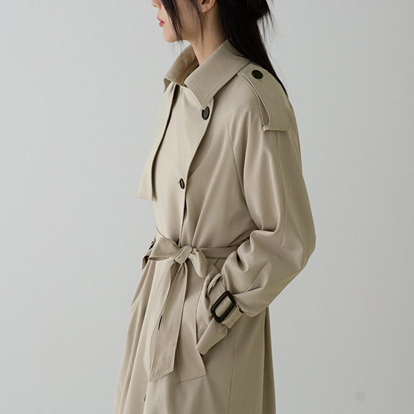Prague Belted Trench Coat