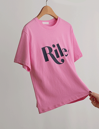 Riley Cotton Short-Sleeved T-Shirt Korea