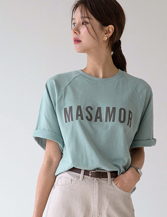Mars short-sleeved sweatshirt Korea