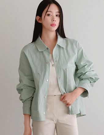 Big pocket shirt jacket Korea