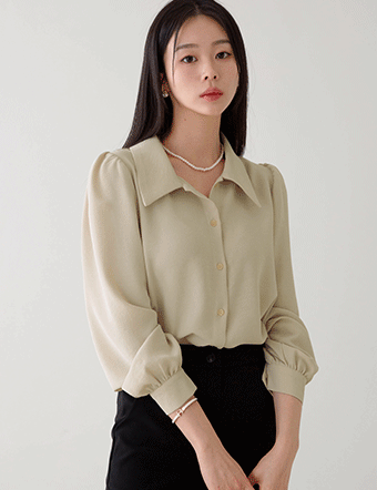 Chewy Puff Blouse Korea