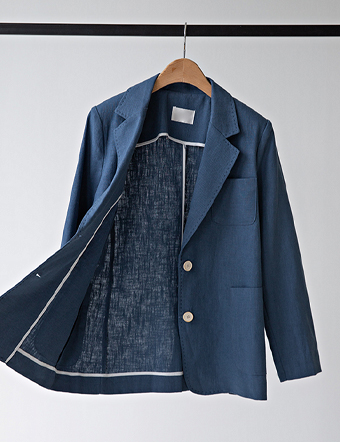 Hoshi linen stitch jacket Korea