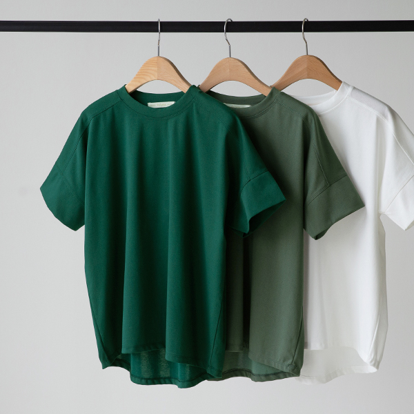 [valyou] Light Simple Incision T-Shirt
