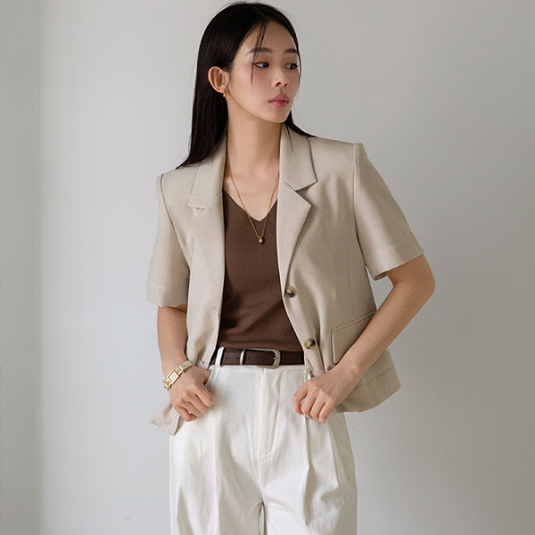 High Cool Touch Short-Sleeved Jacket