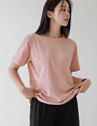 New Colorful Short-Sleeved T-shirt Korea