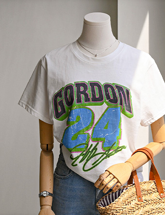 Gordon Printed Short-Sleeved T-Shirt Korea