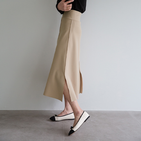 [valyou] Perfect A-line Slit Skirt (Crazy tension ver)