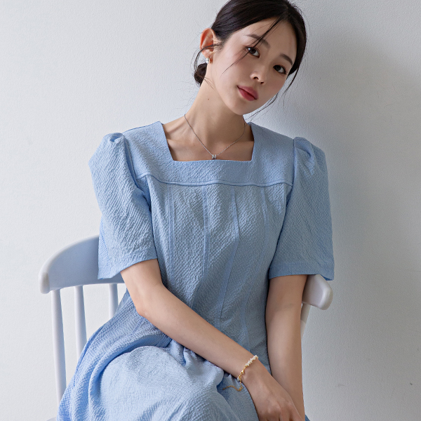 [Special Sale] Candy Puff Square Dress