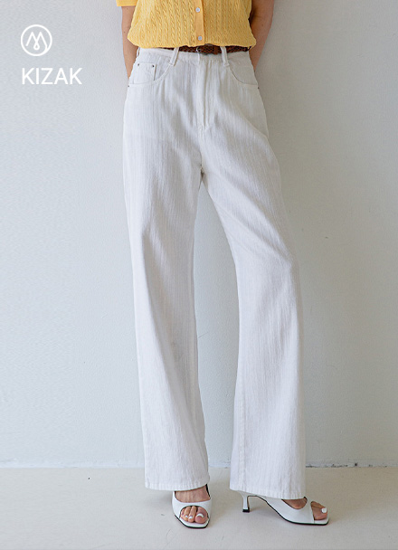 Perfect Cotton Pants 53ver (Summer Long Semi Wide) Korea