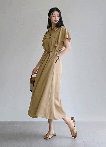 Angel Linen Dress Korea