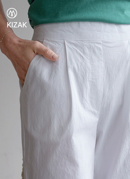 Perfect Cotton Pants 56ver (Linen Pintuck Baggy) Korea