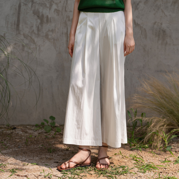 Perfect Cotton Pants 57ver (summer cropped wide)