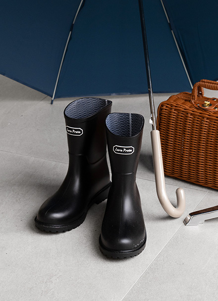Water Half Rain Boots Korea