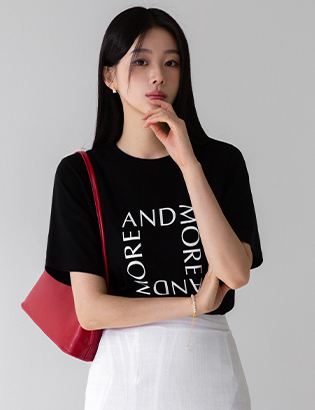 Andmore short-sleeved T-shirts Korea