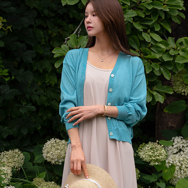 Hidden Summer Linen Cardigan