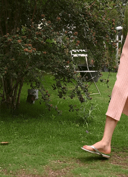 Seersucker Check Collar Dress Korea