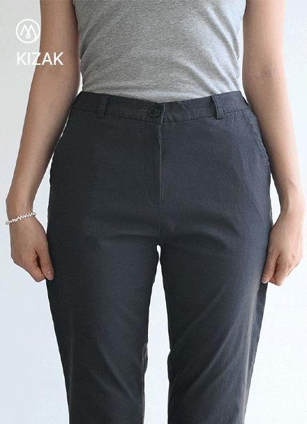 Perfect Pants21ver (Linen slits) Korea