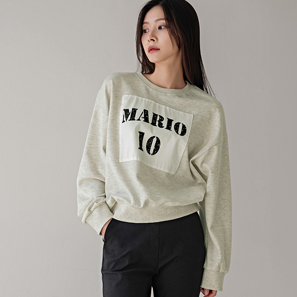 Mario Ten Patch Sweatshirt